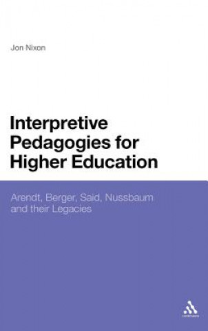 Carte Interpretive Pedagogies for Higher Education Jon Nixon