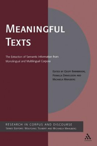 Könyv Meaningful Texts Geoffrey Barnbrook