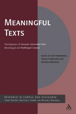 Βιβλίο Meaningful Texts Geoffrey Barnbrook