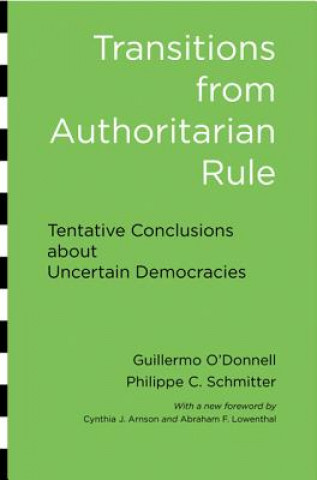 Carte Transitions from Authoritarian Rule Guillermo O Donnell