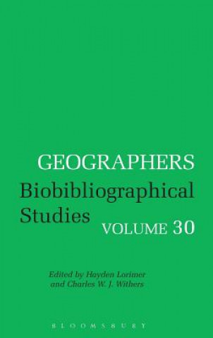 Kniha Geographers Hayden Lorimer
