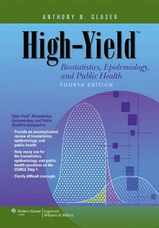 Könyv High-Yield Biostatistics, Epidemiology, and Public Health Anthony N. Glaser
