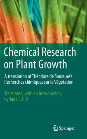 Książka Chemical Research on Plant Growth Jane F Hill