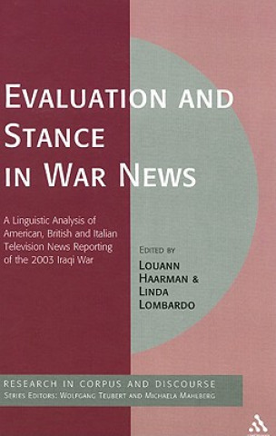 Kniha Evaluation and Stance in War News Louann Haarman