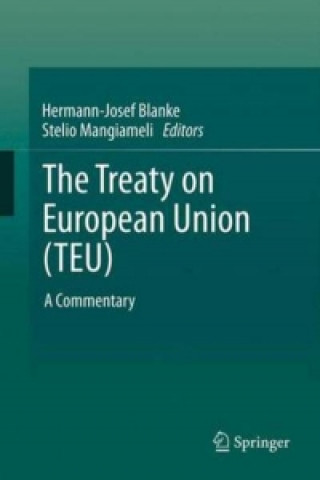 Kniha Treaty on European Union (TEU) Herm Josef Blanke