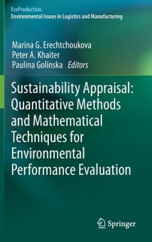 Carte Sustainability Appraisal: Quantitative Methods and Mathematical Techniques for Environmental Performance Evaluation Marina G Erechtchoukova