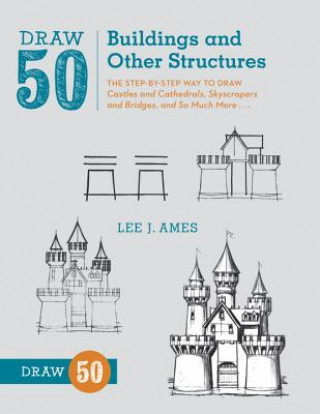 Book Draw 50 Buildings and Other Structures Lee Ames
