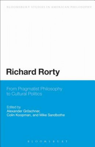 Libro Richard Rorty Alexander Groeschner