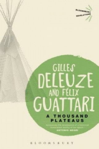 Knjiga Thousand Plateaus Gilles Deleuze