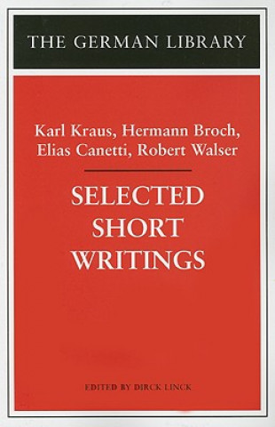 Carte Selected Short Writings Dirck Linck