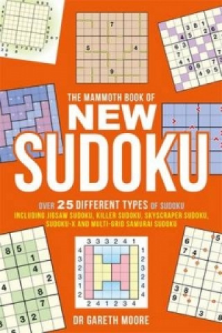 Книга Mammoth Book of New Sudoku Gareth Moore