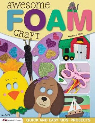 Carte Awesome Foam Craft Margaret Riley