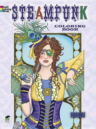 Könyv Creative Haven Steampunk Coloring Book Marty Noble