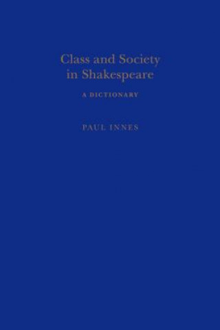 Knjiga Class and Society in Shakespeare Paul Innes