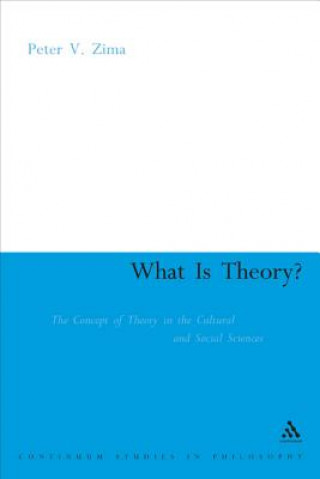 Carte What is Theory? Peter V. Zima