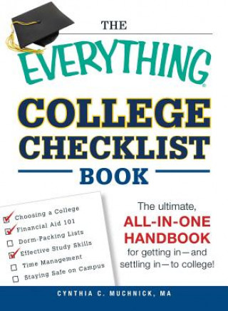 Book Everything College Checklist Book Muchnick