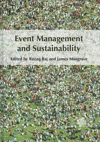 Könyv Event Management and Sustainability Razaq Raj