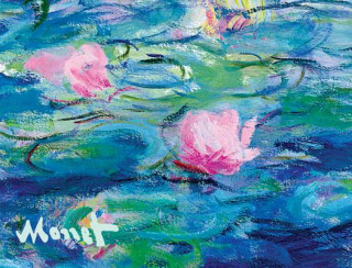 Kniha Monet Waterlilies Portfolio Notes Claude Monet