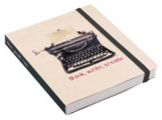 Knjiga Vintage Typewriter Pckt Planne Samantha Hahn