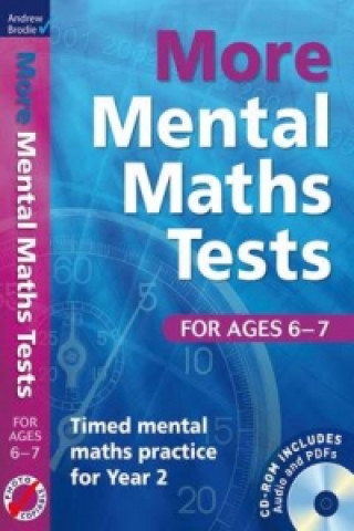 Kniha More Mental Maths Tests for ages 6-7 Andrew Brodie