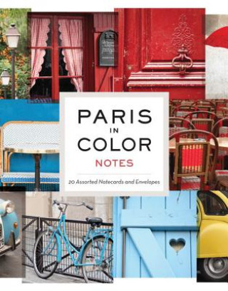 Naptár/Határidőnapló Paris in Color Notes Nichole Robertson
