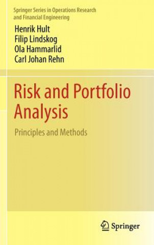 Könyv Risk and Portfolio Analysis Henrik Hult