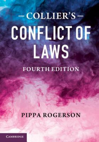 Buch Collier's Conflict of Laws Pippa Rogerson