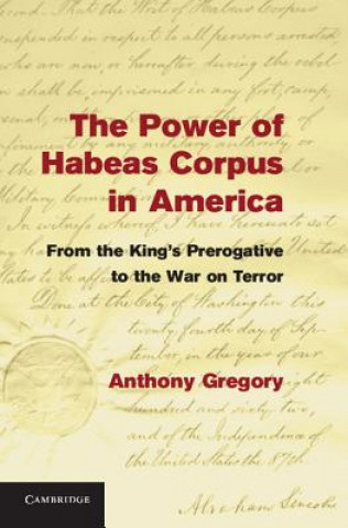 Carte Power of Habeas Corpus in America Anthony Gregory