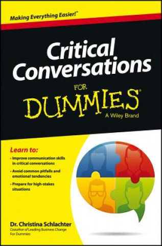 Kniha Critical Conversations For Dummies Christina Tangora Schlachter