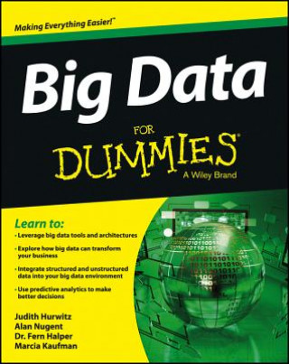 Carte Big Data For Dummies Judith Hurwitz