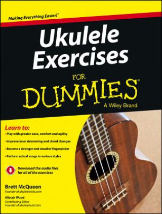Kniha Ukulele Exercises For Dummies Brett McQueen