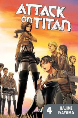 Kniha Attack On Titan 4 Hajime Isayama