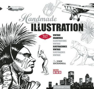 Kniha Handmade Illustration: 1000 Retro Style Drawings Joan Escandell