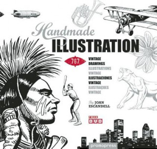 Carte Handmade Illustration: 1000 Retro Style Drawings Joan Escandell