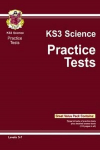 Kniha KS3 Science Practice Tests Richard Parsons