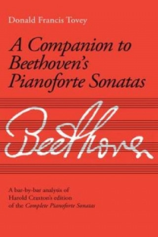 Materiale tipărite Companion to Beethoven's Pianoforte Sonatas Sir Donald Francis Tovey