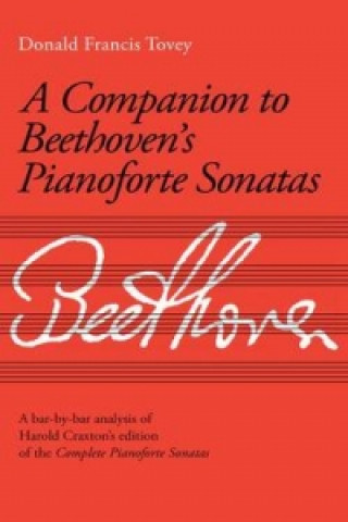 Tiskanica Companion to Beethoven's Pianoforte Sonatas Sir Donald Francis Tovey