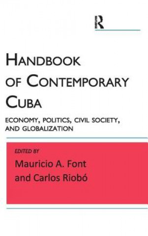 Carte Handbook of Contemporary Cuba Mauricio A Font