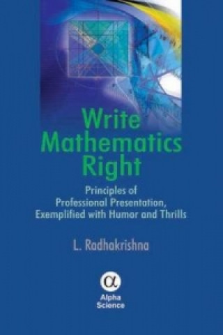 Livre Write Mathematics Right L Radhakrishna