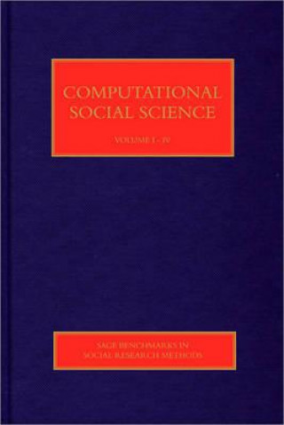 Kniha Computational Social Science G Nigel Gilbert