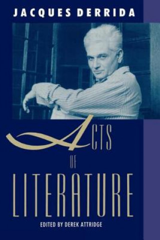 Carte Acts of Literature Jacques Derrida