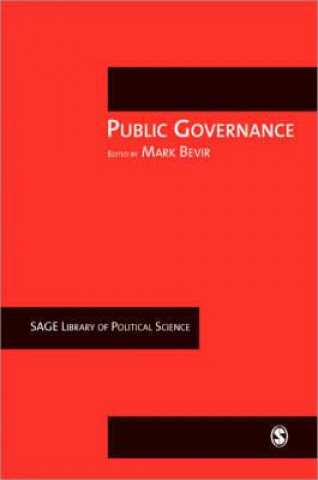 Kniha Public Governance Mark Bevir