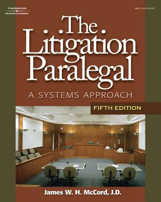 Buch Litigation Paralegal James W H McCord