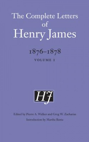 Carte Complete Letters of Henry James, 1876-1878 Henry James