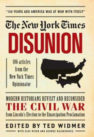 Książka New York Times: Disunion New York Times