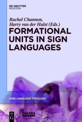 Βιβλίο Formational Units in Sign Languages Rachel Channon