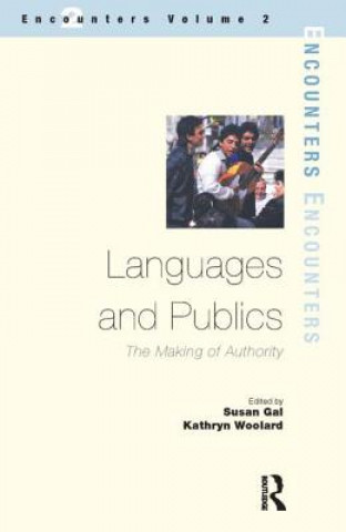 Kniha Languages and Publics Susan Gal