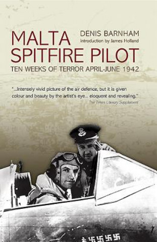Carte Malta Spitfire Pilot Dennis Barnham
