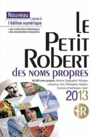 Book Petit Robert Des Noms Propres 2013 - Compact Desk Edition 