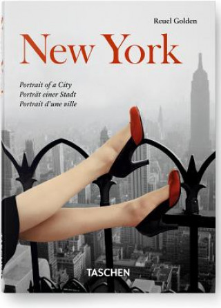 Kniha New York Portal of City Reuele Golden